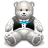 Gift Light Grey Bear Icon